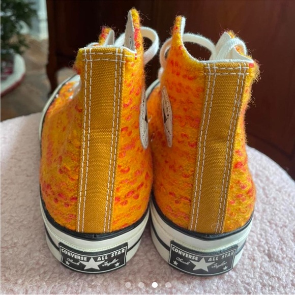 Gold/Orange 70s men Chuck Taylor converse - Picture 2 of 6